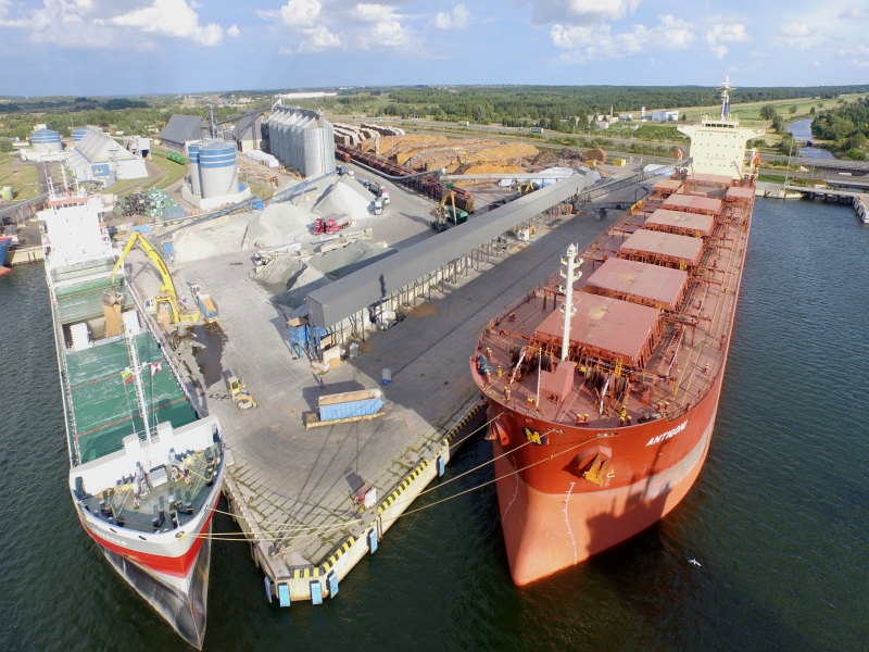 Review of Cargo Handling in Klaipeda Seaport, at Butinges Terminal and other Eastern Coast Baltic Se...